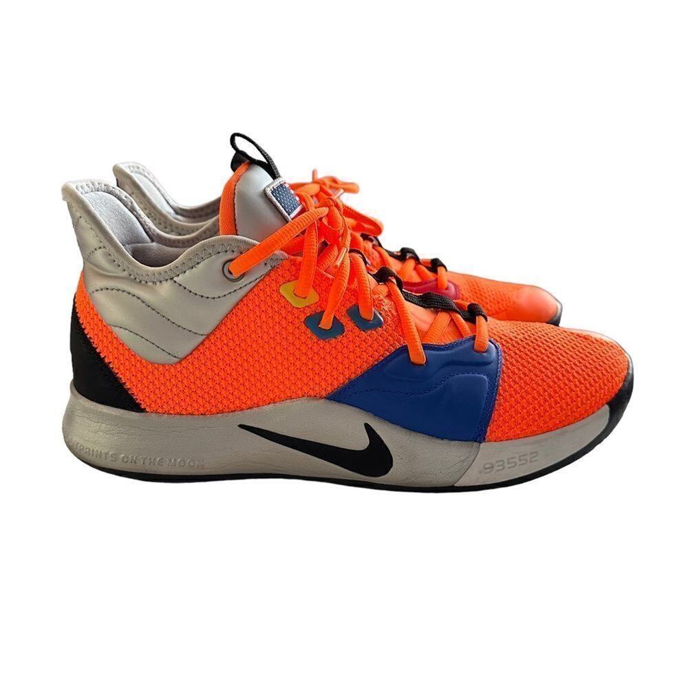 Nike PG 3 x NASA Armstrong Building 703 2018‎ Men's 9.5 Orange C12666-800